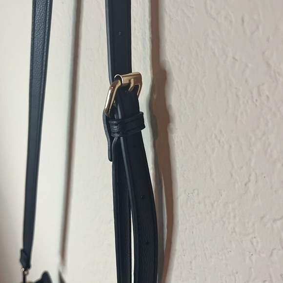 Miztique Black Purse with Gold Hardware - Picture 4 of 7